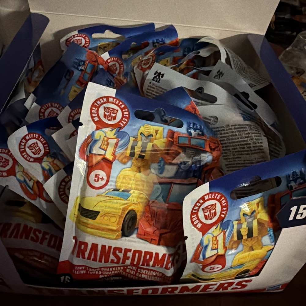 Case Of 24 -Transformers Core Tiny Turbo Changers Mini Conversion Mystery SEALED